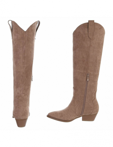 Khaki čižmy Coline