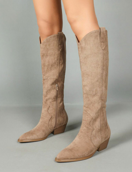 Khaki čižmy Coline