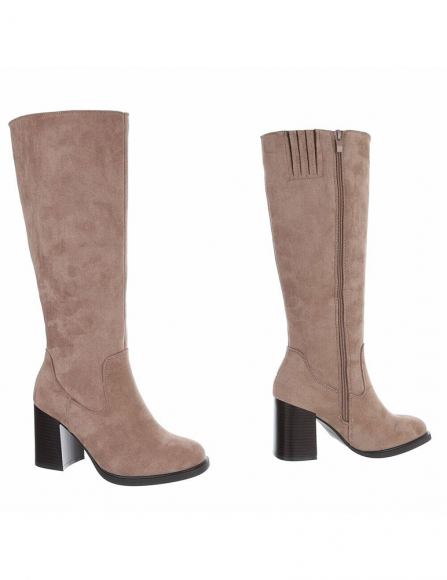 Khaki čižmy Tia