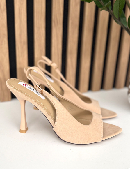 Khaki sandále Evie