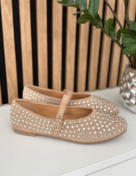 Khaki balerínky Lottie