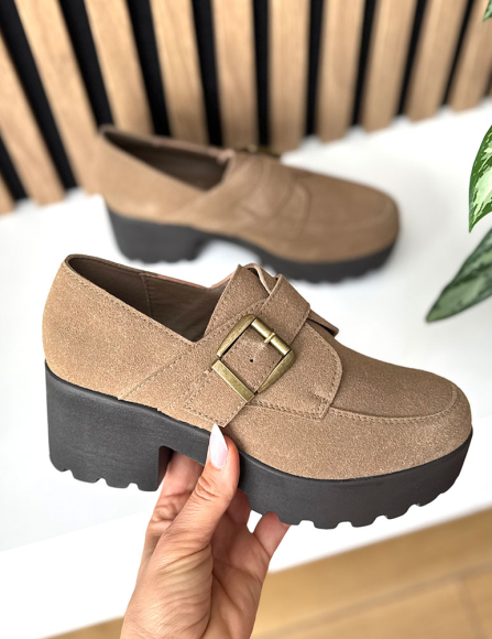 Khaki poltopánky Maud