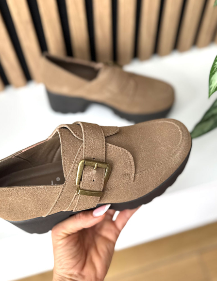 Khaki poltopánky Maud