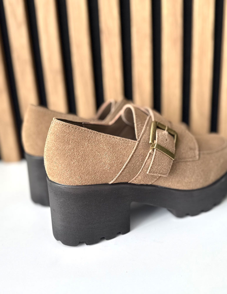 Khaki poltopánky Maud