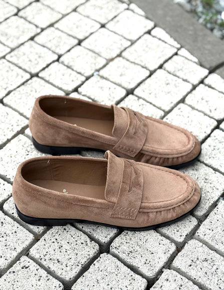 Khaki mokasíny Nellie