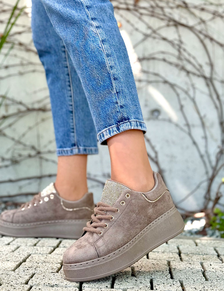 Khaki tenisky Nerys
