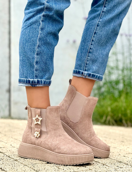 Khaki topánky Starisa