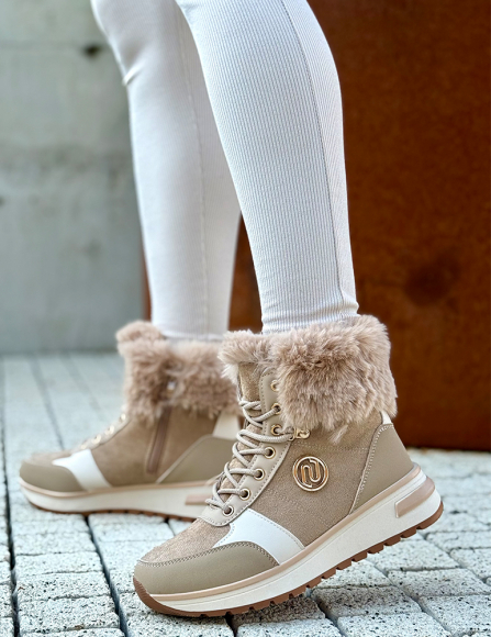 Khaki topánky Sofia