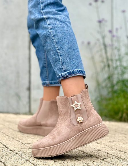 Khaki topánky Starisa