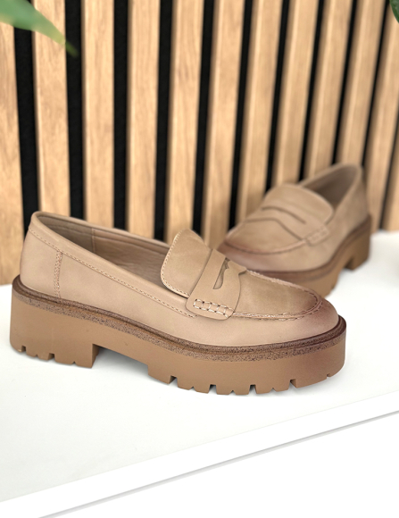 Khaki mokasíny Whitley