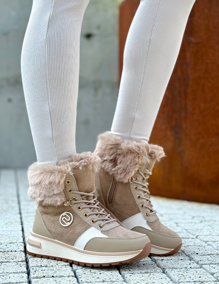 Khaki topánky Sofia