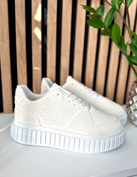 Biele tenisky Lainey