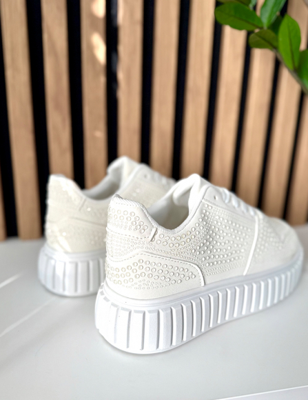 Biele tenisky Lainey
