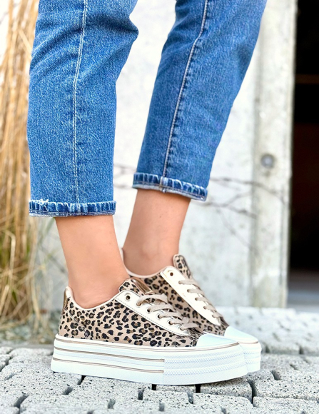 Leopardie tenisky Skylar