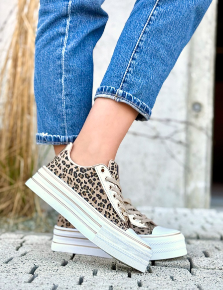 Leopardie tenisky Skylar