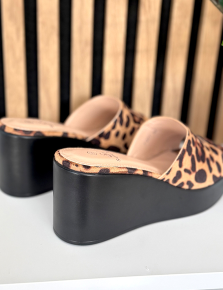 Leopardie šlapky Darlene