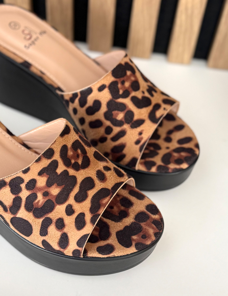 Leopardie šlapky Darlene