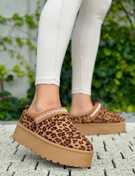 Leopardie topánky Eliza