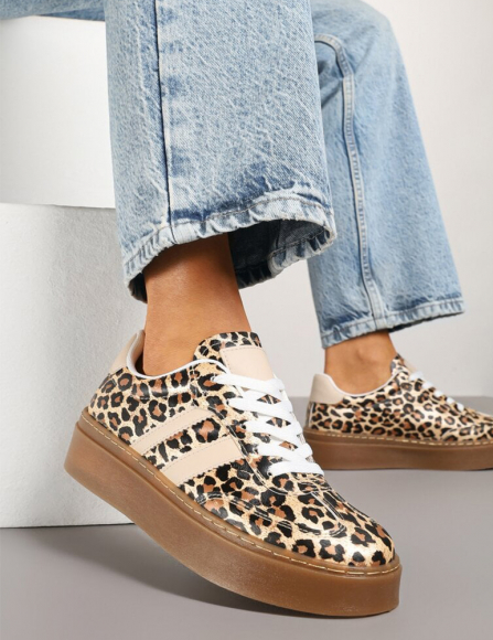Leopardie tenisky Sasha