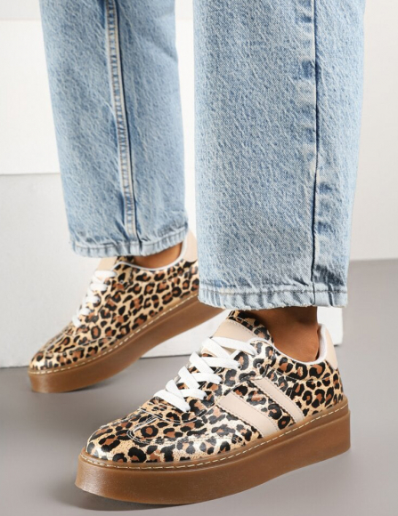 Leopardie tenisky Sasha