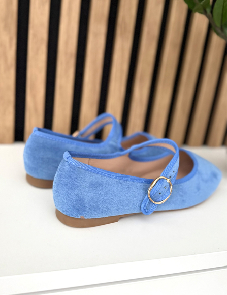 Modré balerínky Dua