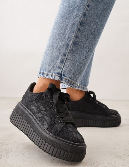 Čierne tenisky Mulisa