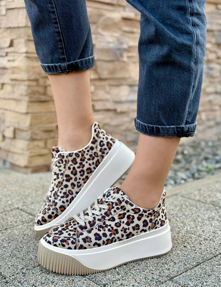 Leopardie tenisky Rosina