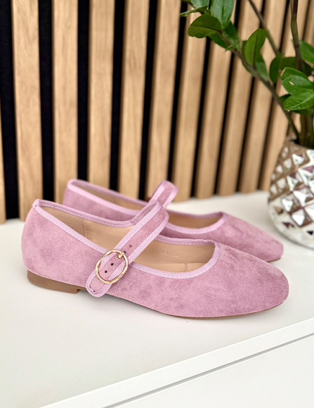 Fialové balerínky Dua