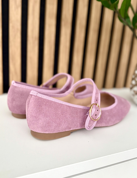 Fialové balerínky Dua