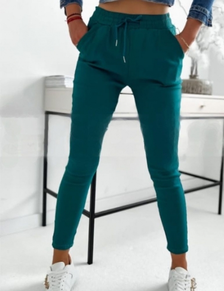 Zelené nohavice Selly