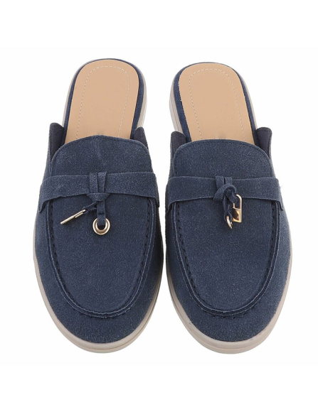 Tmavomodré šlapky Eugenie