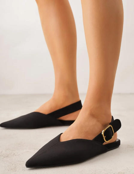 Čierne sandále Xanthe