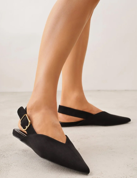 Čierne sandále Xanthe