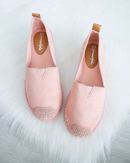 Ružové espadrily Ofelia