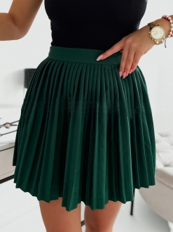 Zelená skladaná sukňa Afra