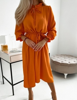 Oranžové šaty Barbie