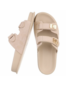 Béžové šlapky Araminta