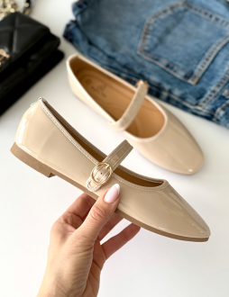 Béžové balerínky Maryam