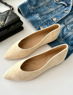 Béžové balerínky Ayla