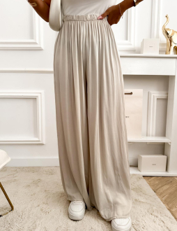 Béžové nohavice Zarana