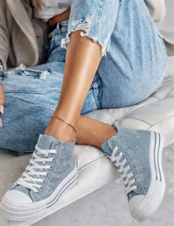 Bledomodré tenisky Mackenzie