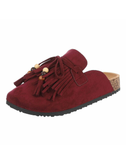 Bordové šlapky Lumi