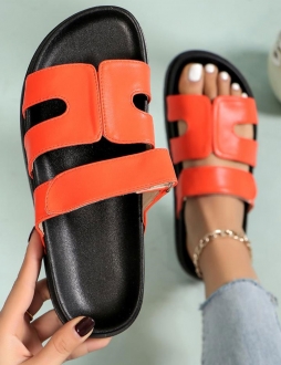 Oranžové sandále Charlotte