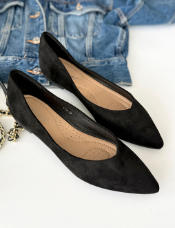 Čierne balerínky Ayla