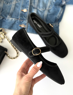 Čierne balerínky Dua