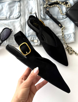 Čierne sandále Everly