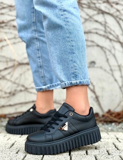 Čierne tenisky Gianna