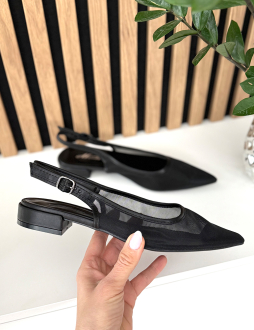 Čierne sandále Isolde