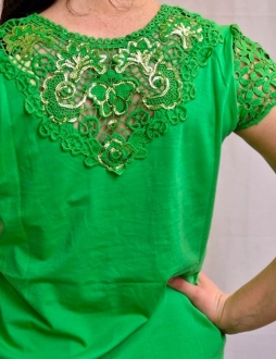 Zelené tričko Collete