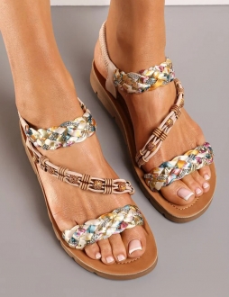 Béžové sandále Gauri
